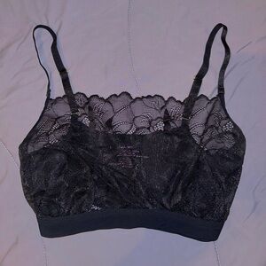 Commando Black Lace Bralette